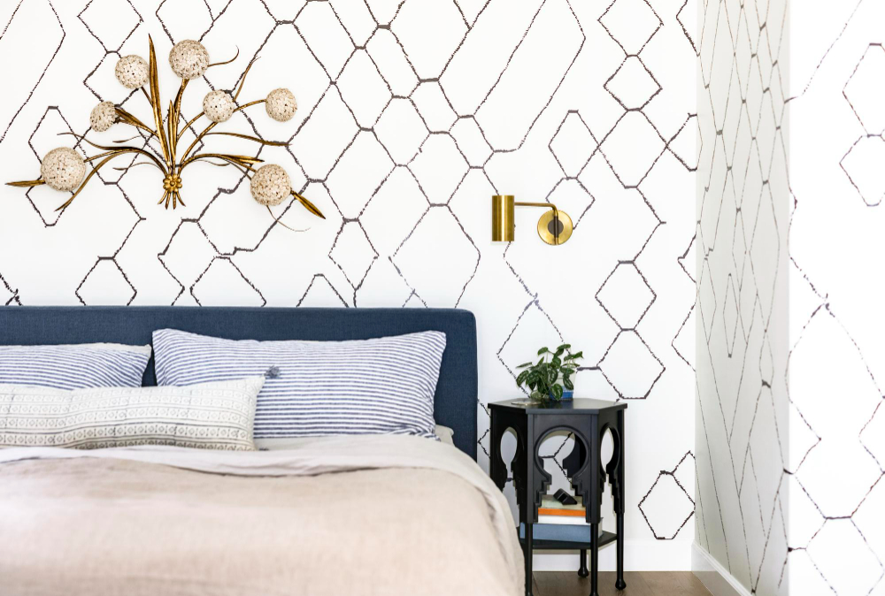 la Décoration papier peint pour chambre pour un intérieur cosy